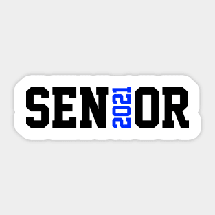 Senior 2021 T-Shirt Sticker